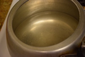 after rolling boil