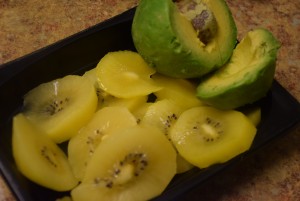 Golden kiwis n avocado