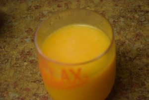 Fresh orange juice