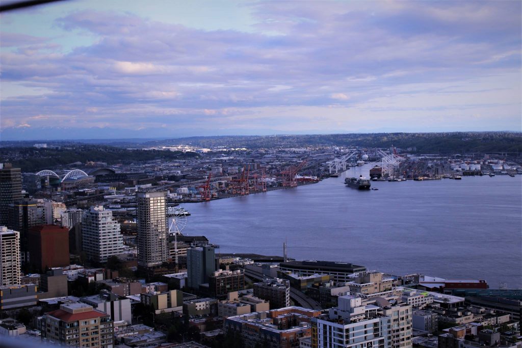 Seattle's skyline view