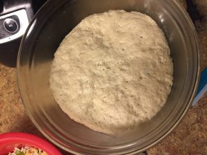 risen dough