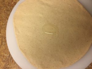 Rolled roti