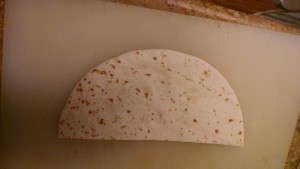 half tortilla