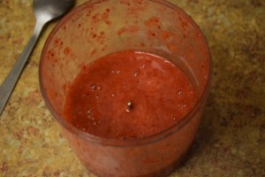 Strawberry puree