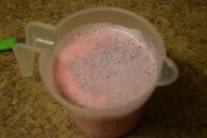 Rose milk