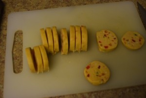 cutting cookies