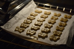 butterflies in oven