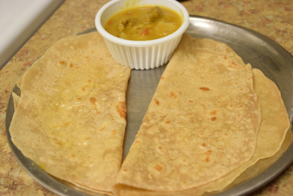 Rumali with whole wheat 