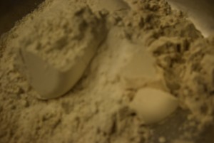 Flour in tureen
