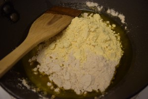 Flours in ghee