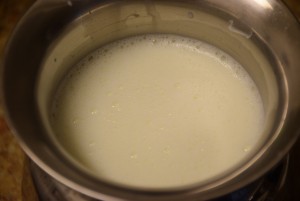 milk in lota