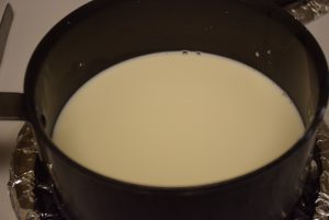 milk on heat