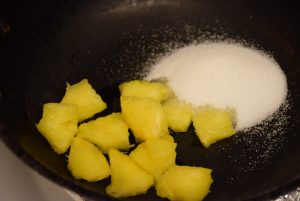 sugar and pineapple