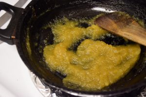 cooked pina puree