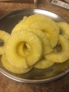 pineapple rings