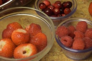 saved fruits