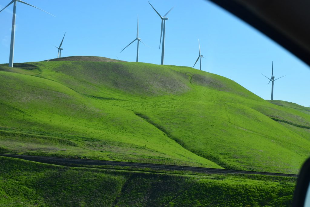Windmills in Tracy
