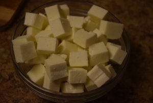 paneer cubes