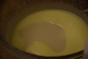 condensed milk added