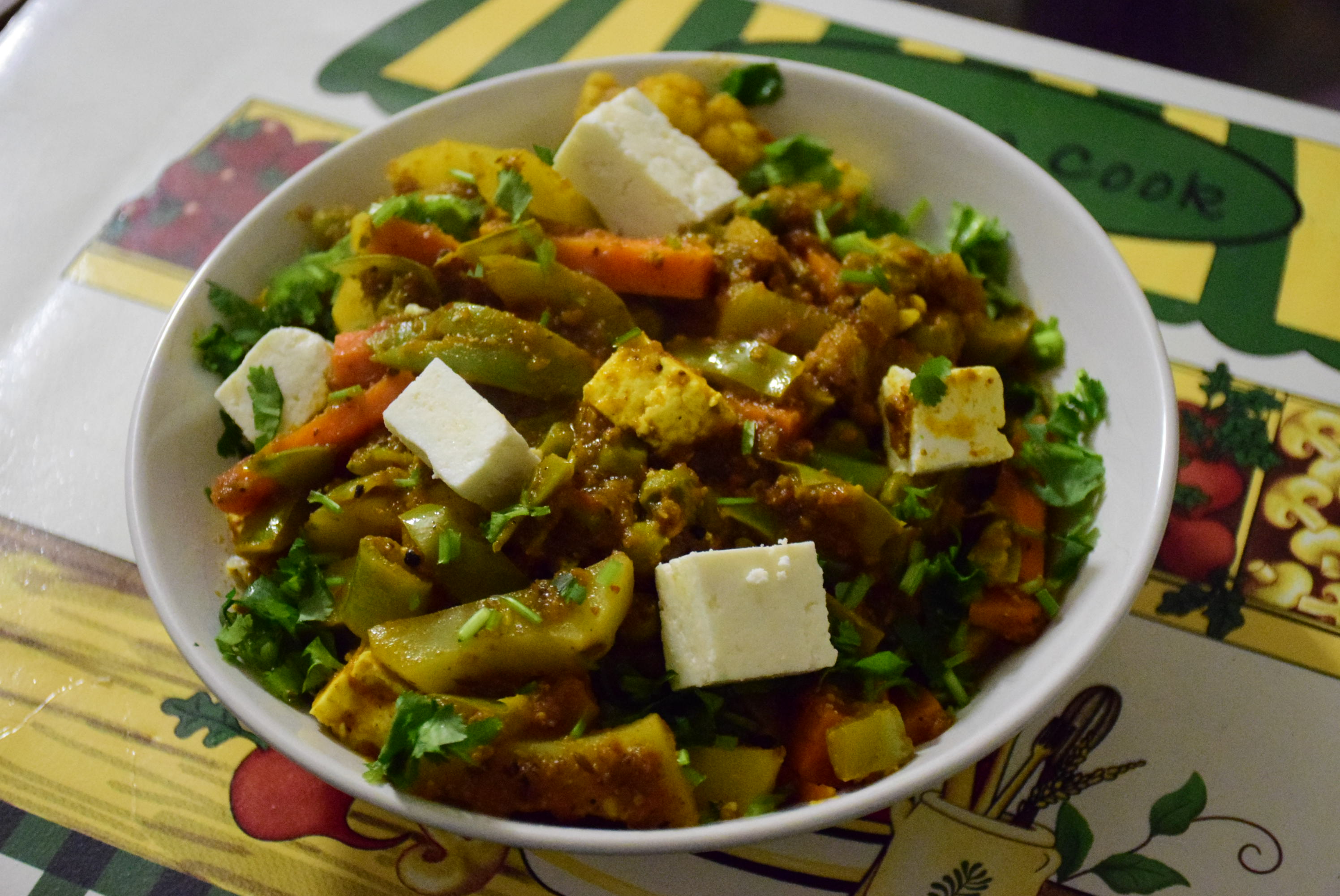 kolhapuri mix veg