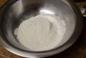 Tureen and flour